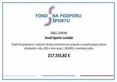 Logo - Fond na podporu športu