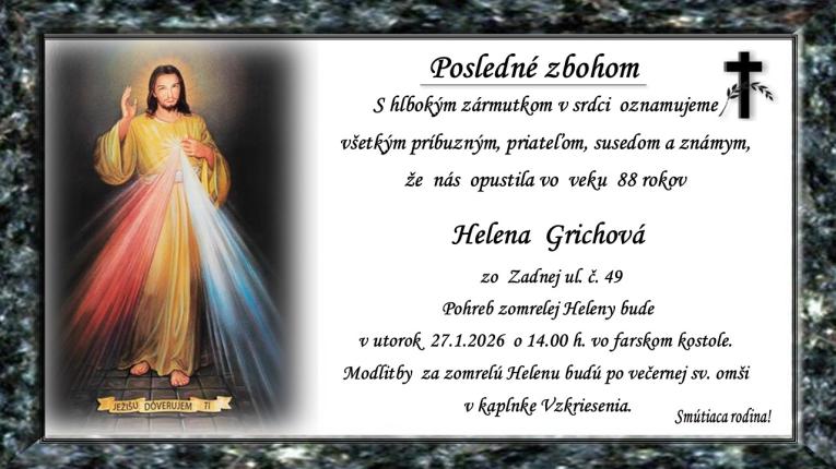 Parte - Helena Grichová