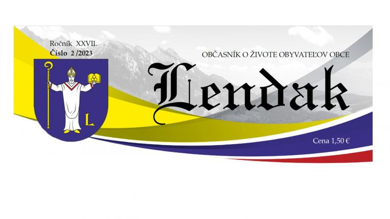 Titulka časopisu Lendak